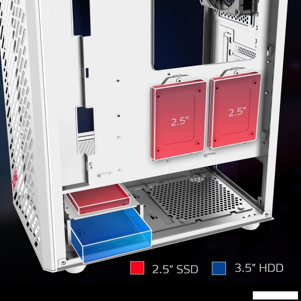Корпус ADATA XPG Valor Air (белый)