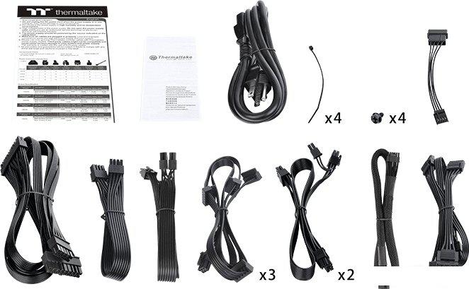 Блок питания Thermaltake Toughpower GF3 750W Gold - TT Premium Edition PS-TPD-0750FNFAGE-4