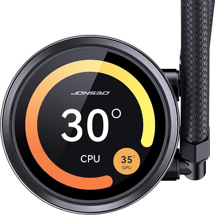 Жидкостное охлаждение для процессора Jonsbo TF2-360SC (черный)