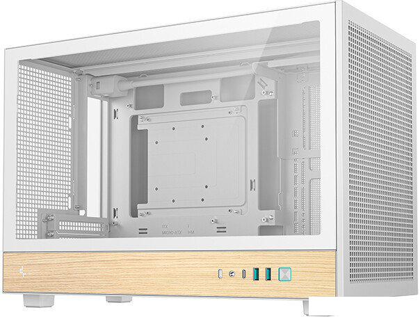 Корпус DeepCool CH260 Wood WH R-CH260-WHNWM0-G-1