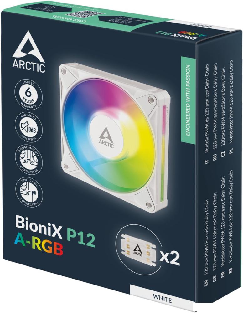 Вентилятор для корпуса Arctic BioniX P12 A-RGB ACFAN00336A
