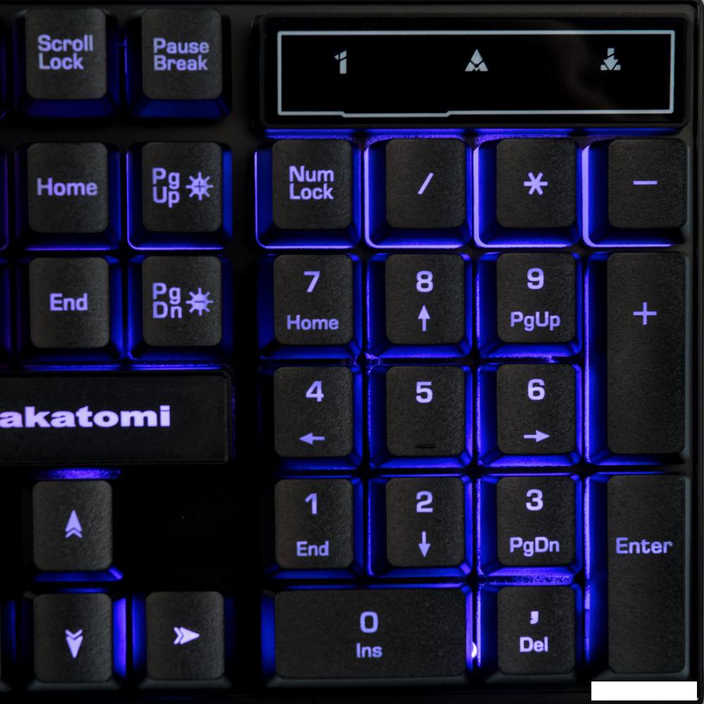 Клавиатура Nakatomi KG-23U (черный)