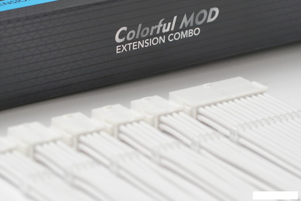 Кабель Qingsea Colorful MOD Extansion Combo QHM-0801 (белый)