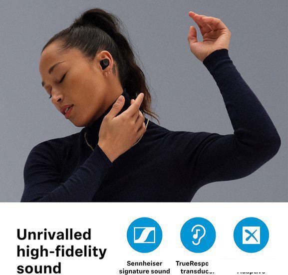 Наушники Sennheiser Momentum True Wireless 3 (черный)