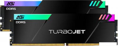 Оперативная память AGI Turbojet RGB 2x16ГБ DDR5 6800 МГц AGI6JPC16UD858