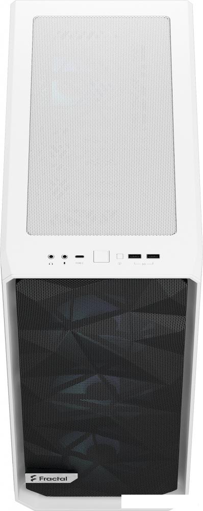 Корпус Fractal Design Meshify 2 Compact RGB White TG Clear Tint FD-C-MES2C-08