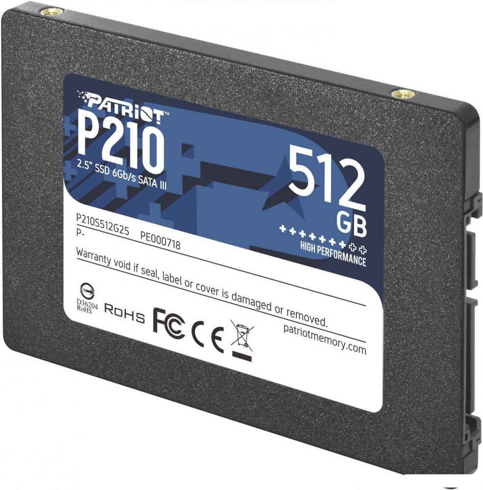 SSD Patriot P210 512GB P210S512G25 SSD Patriot P210 512GB P210S512G25