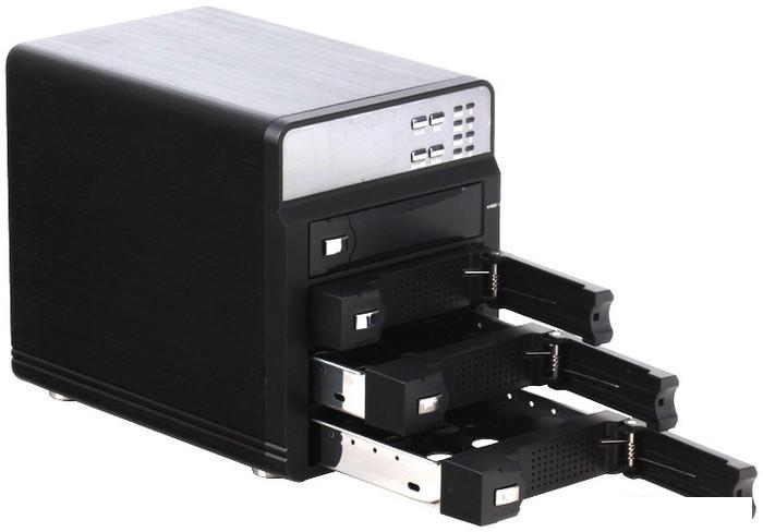 Бокс для накопителей 3.5" AgeStar 3C4B3A1 Black