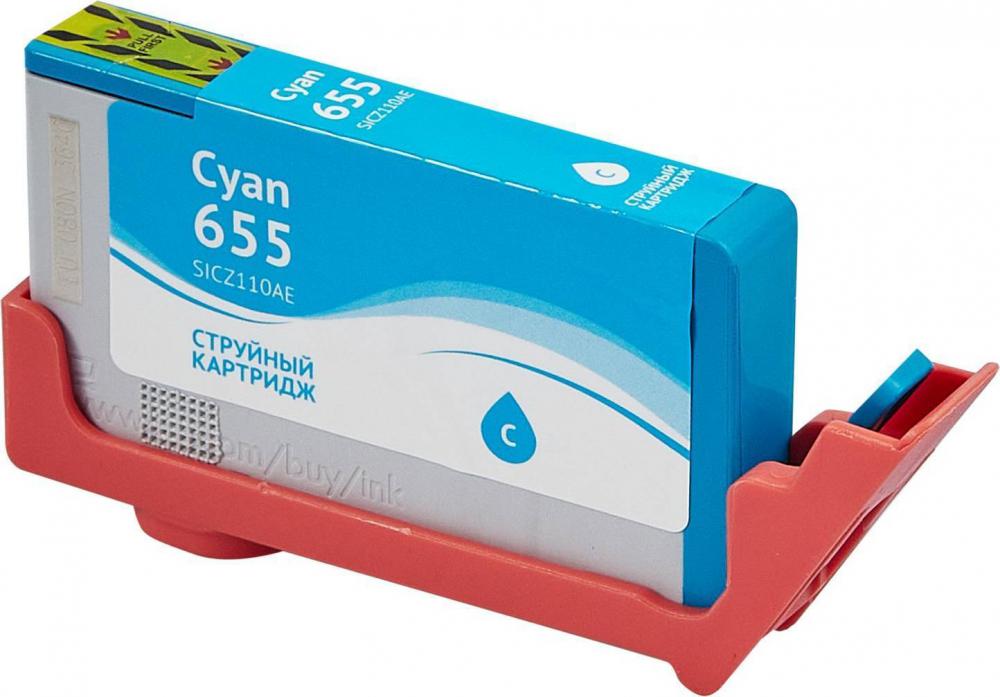 Картридж Sakura Printing SICZ110AE (аналог HP 655 Cyan) Картридж Sakura Printing SICZ110AE (аналог HP 655 Cyan)