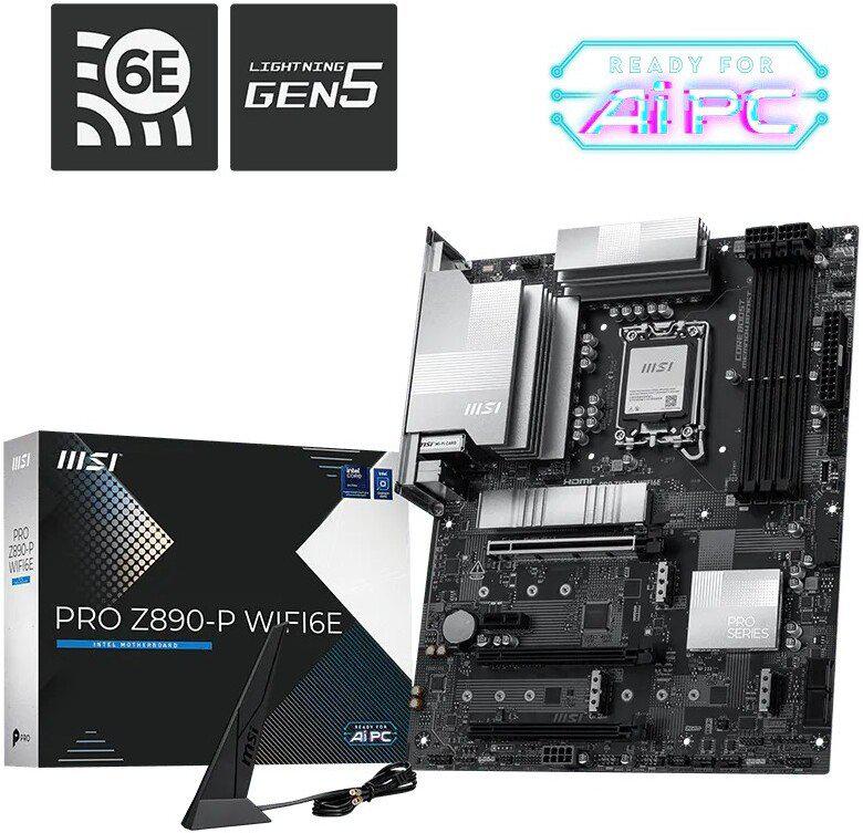 Материнские платы MSI Pro Z890-P WiFi6E