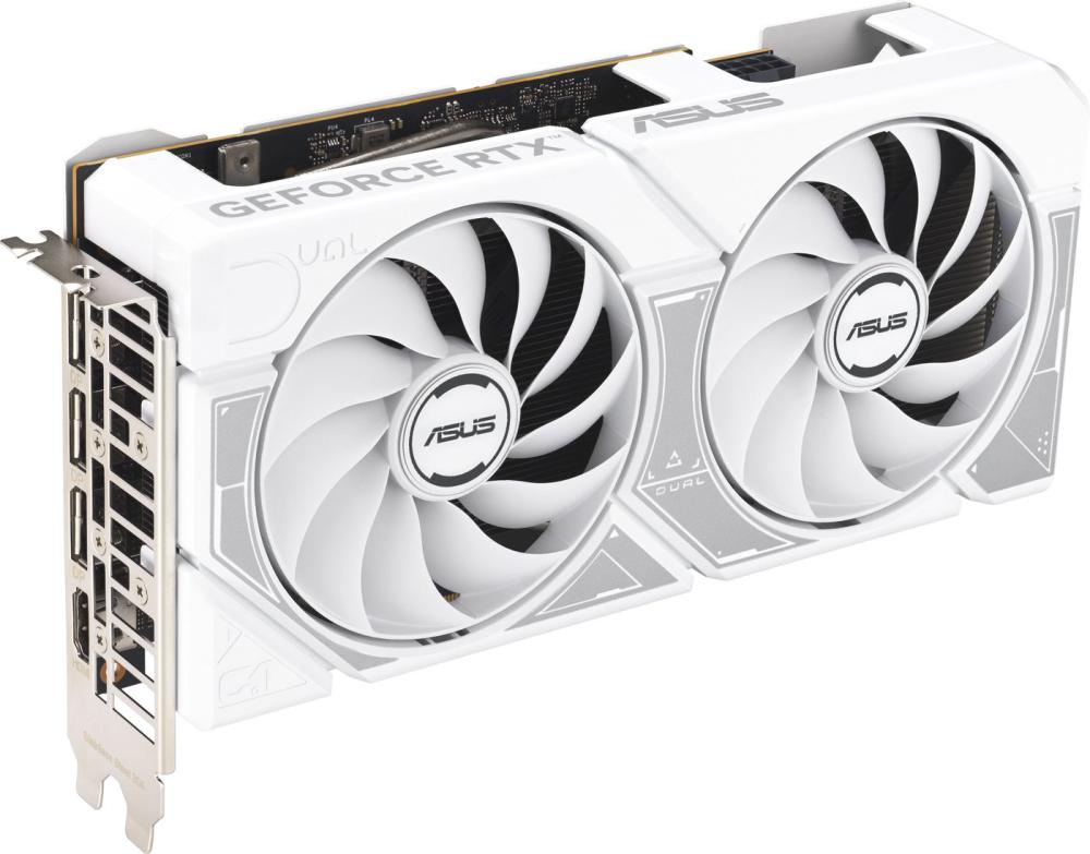 Видеокарта ASUS Dual GeForce RTX 5060 8GB GDDR7 White OC Edition DUAL-RTX5060-O8G-WHITE