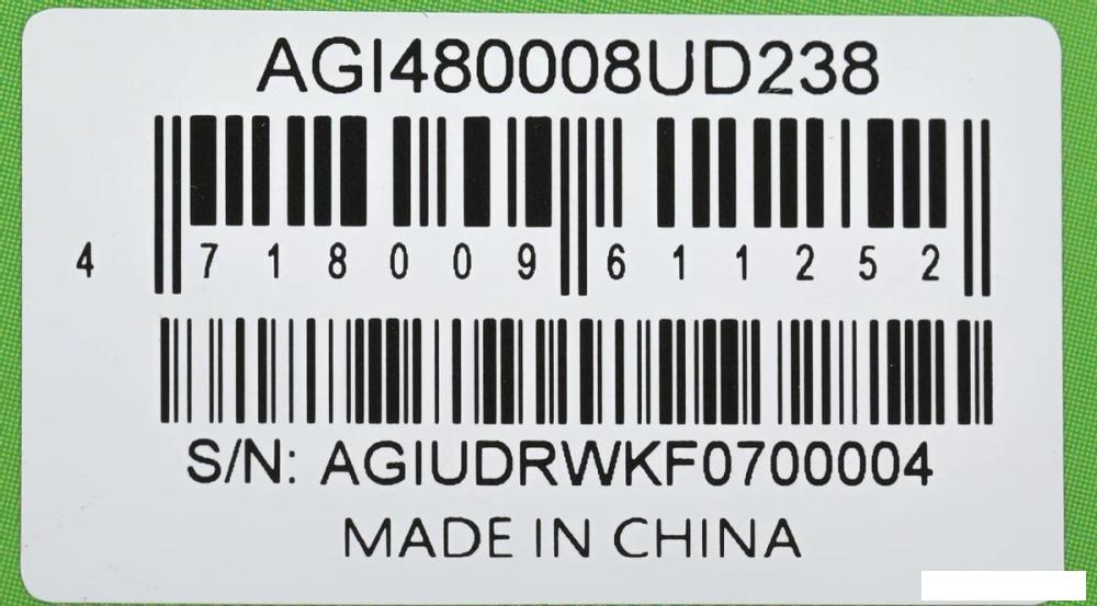 Оперативная память AGI UD238 8ГБ DDR5 4800 МГц AGI480008UD238
