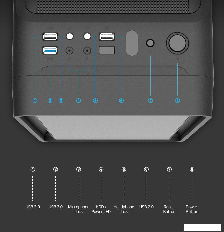 Корпус Zalman M3