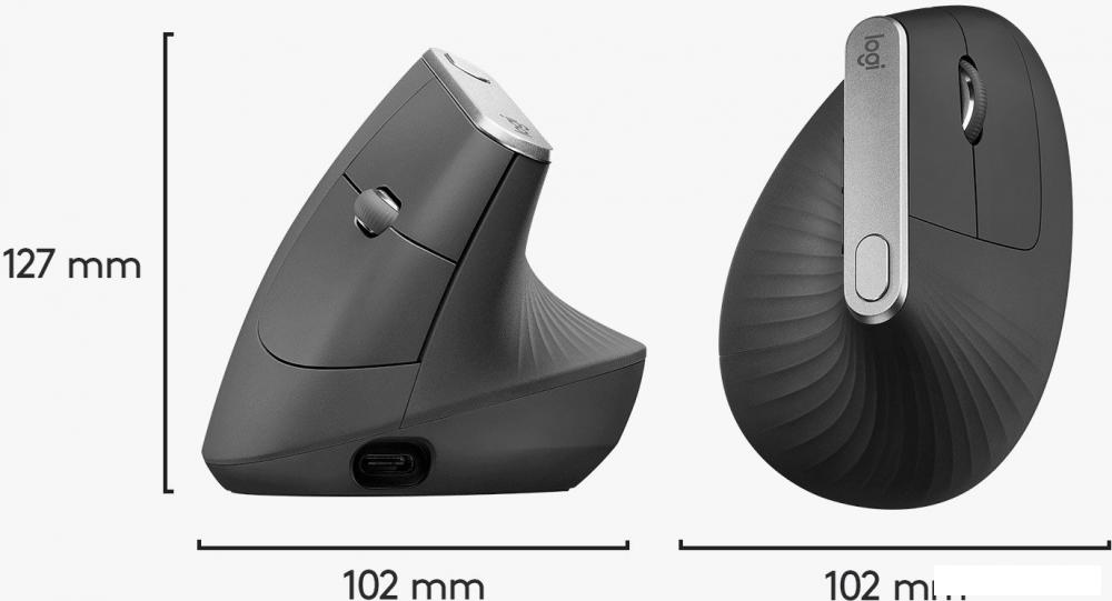 Вертикальная мышь Logitech MX Vertical