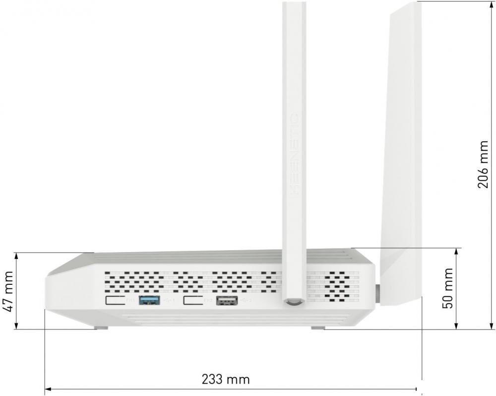 Wi-Fi роутер Keenetic Peak KN-2710 + KN-3311