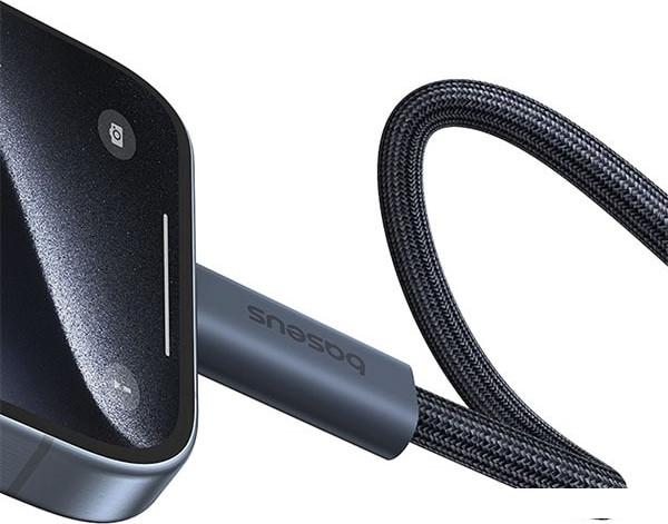 Кабель Baseus Flash Series 2 USB4 Full Featured Data Cable 240W USB Type-C - USB Type-C (1 м, черный)