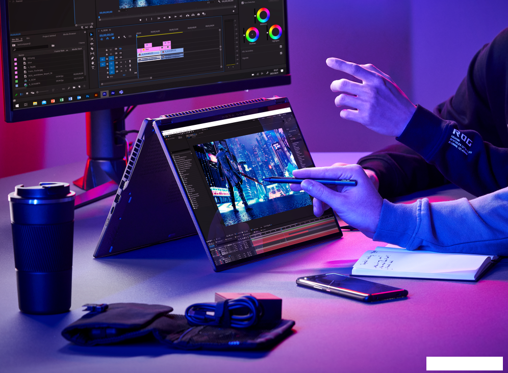 Ноутбук 2-в-1 ASUS ROG Flow X16 GV601RM-M6059W