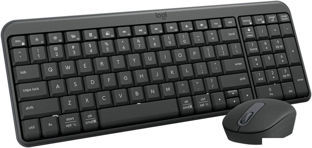 Офисный набор Logitech MK250 Compact Bluetooth Wireless Combo 920-013853 (графит)