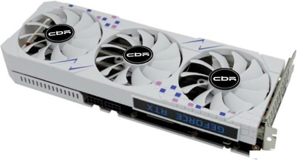 Видеокарта CBR GeForce RTX 3070 Ti 8GB GDDR6X VGA-STX3070TI-8G-RTL