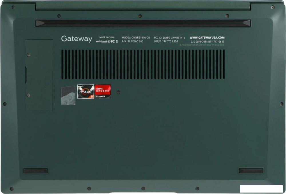 Ноутбук Gateway Ultra Slim 14 GWNR51416-GR