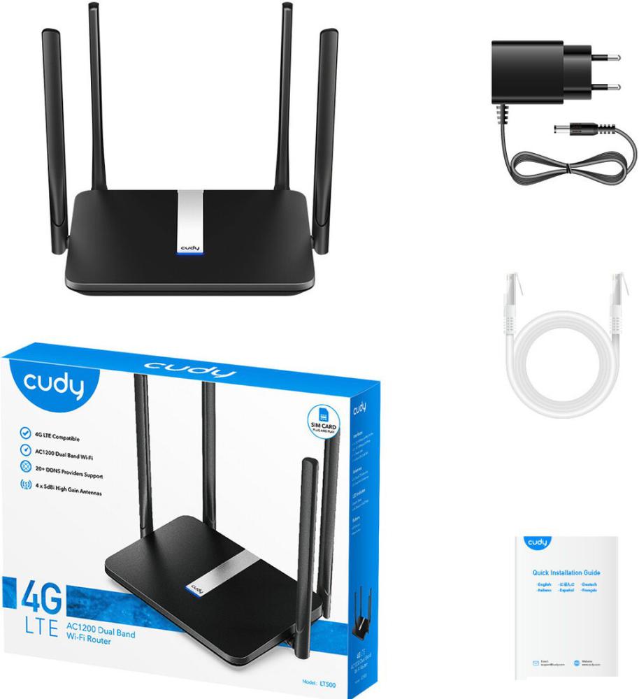 4G Wi-Fi роутер Cudy LT500 3.0