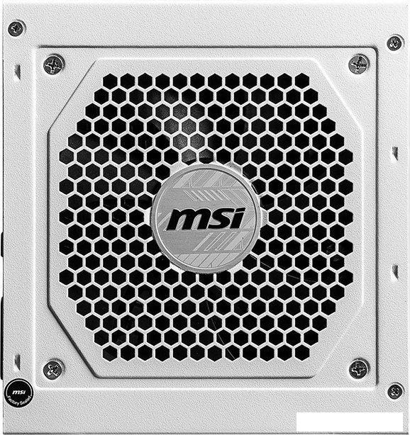Блок питания MSI MAG A850GL PCIE5 WHITE