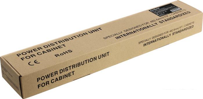 Блок розеток ExeGate ServerPro PDU-19H806 Al-8S-C14-3-SW