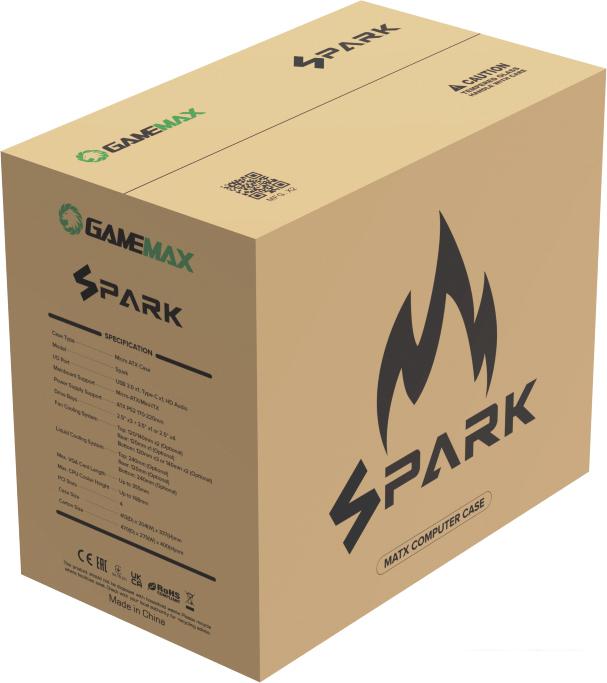 Корпус GameMax Spark (серый)