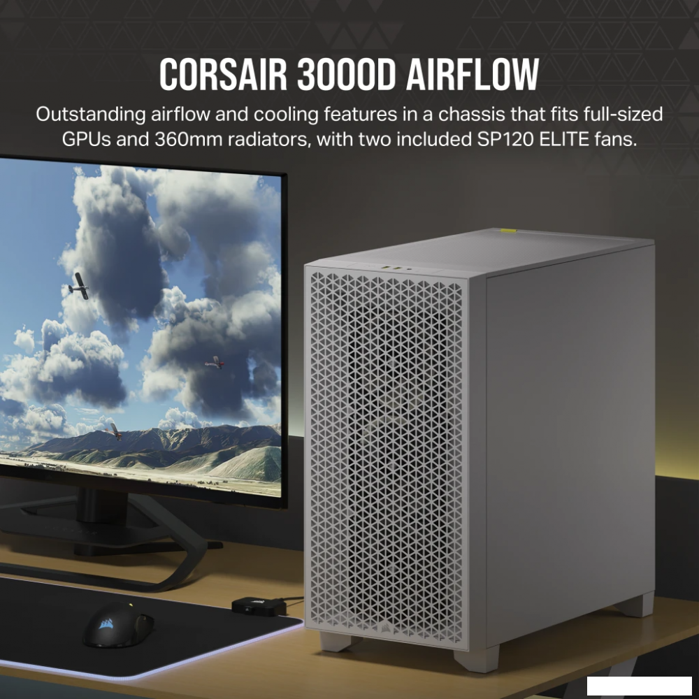 Корпус Corsair 3000D Airflow CC-9011252-WW