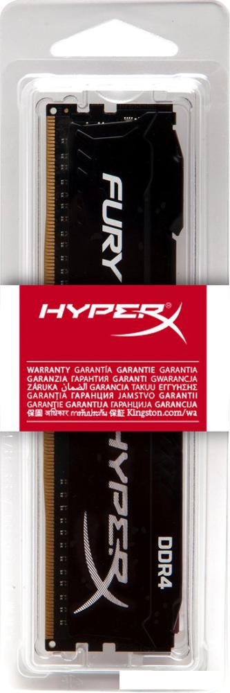Оперативная память HyperX Fury 8GB DDR4 PC4-21300 HX426C16FB2/8