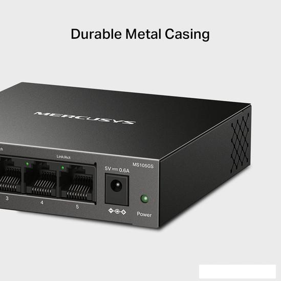 Неуправляемый коммутатор Mercusys MS105GS