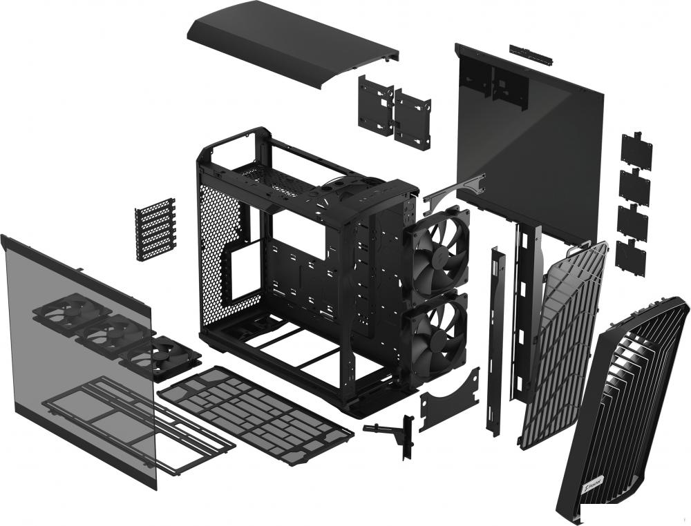 Корпус Fractal Design Torrent Black TG Light Tint FD-C-TOR1A-01