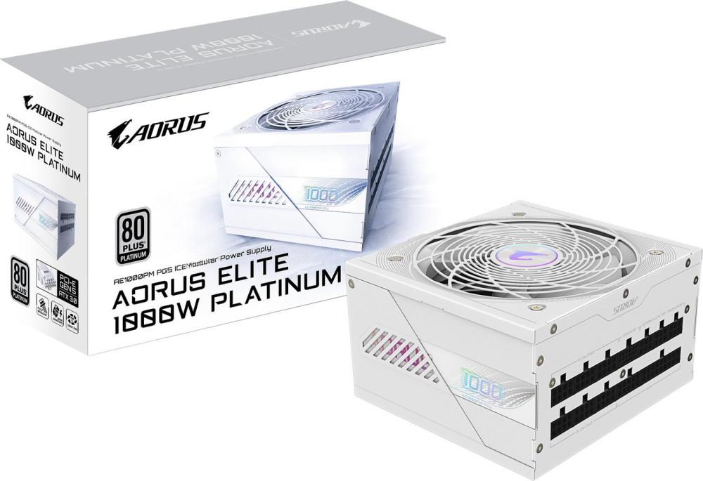 Блок питания Gigabyte Aorus Elite P1000W Platinum AE1000PM PG5 ICE (rev. 1.0)
