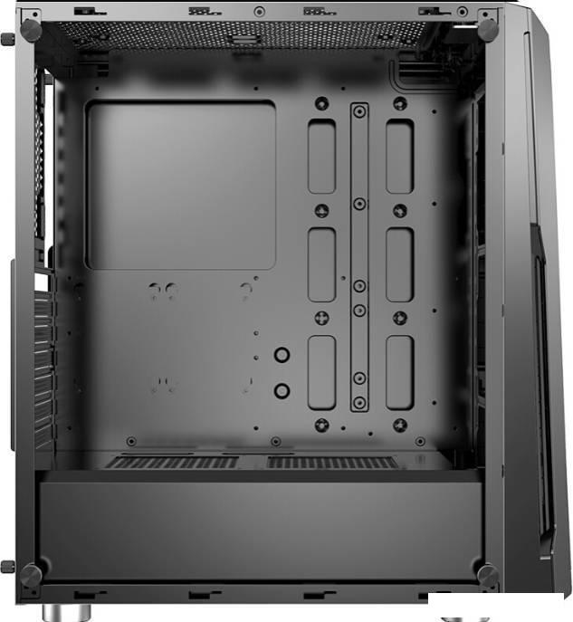 Корпус Xilence X512 Blade RGB TG (черный)