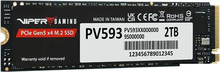 SSD Patriot Viper VP593 2TB PV593P2TBM28H