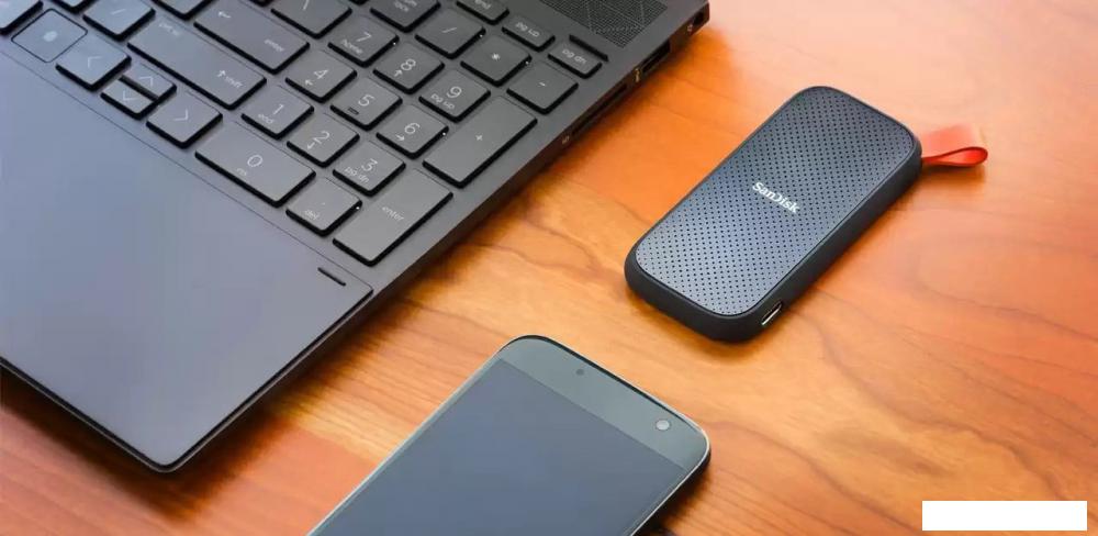 Внешний накопитель SanDisk Portable SDSSDE30-1T00-G26 1TB