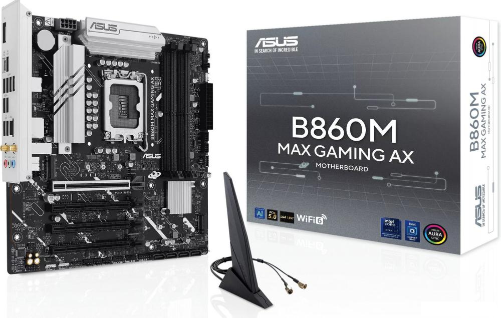 Материнская плата ASUS B860M Max Gaming AX