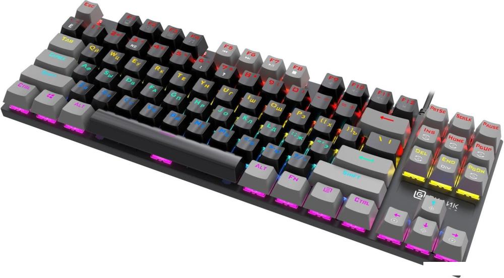 Клавиатуры Оклик K600X (черный/серый)