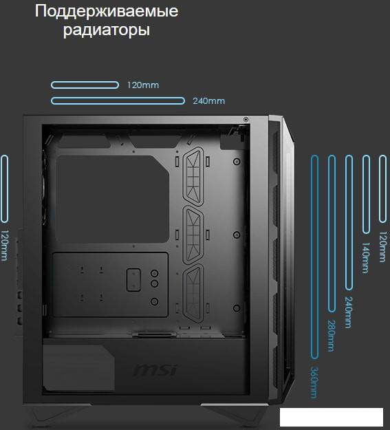 Корпус MSI MPG Gungnir 110R