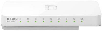 Неуправляемый коммутатор D-Link DES-1008C/A1A