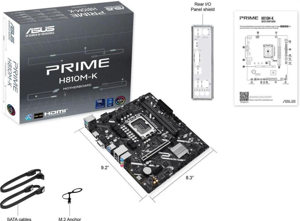 Материнская плата ASUS PRIME H810M-K