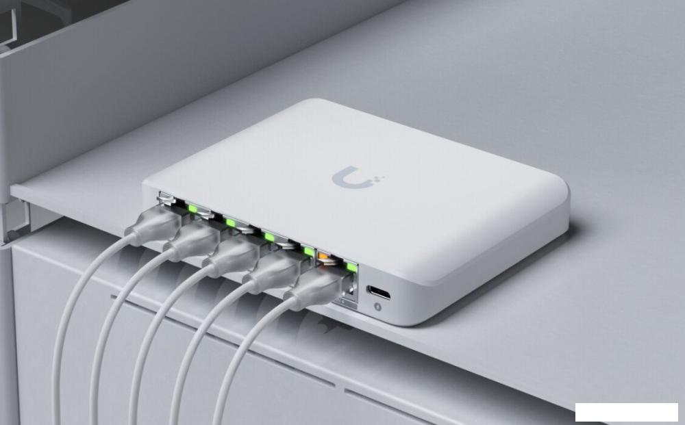 Управляемый коммутатор 2-го уровня Ubiquiti UniFi Switch Flex Mini 2.5G