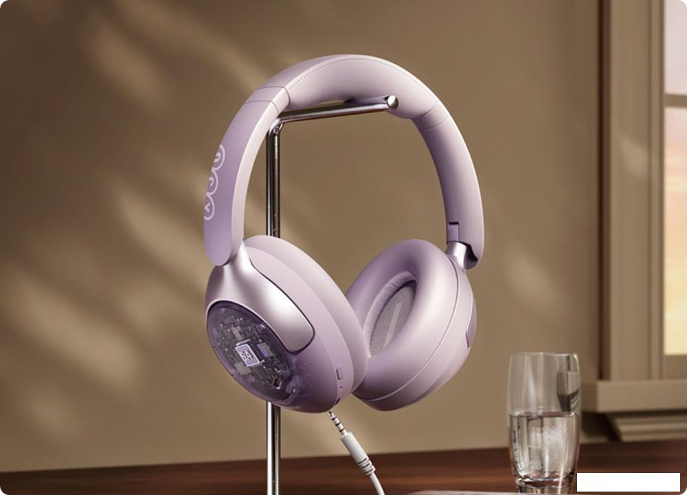 Наушники QCY H3 Pro (сиреневый)