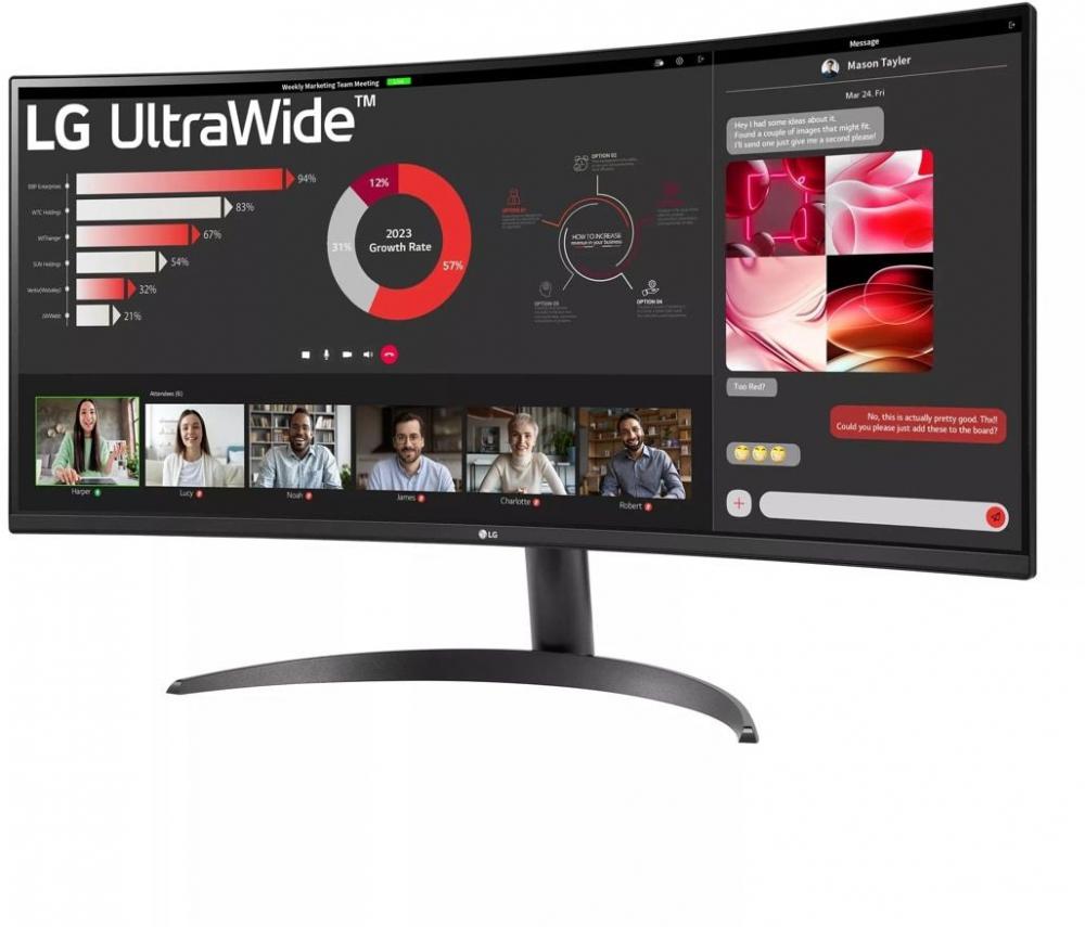 Монитор LG UltraWide 34WR50QC-B Монитор LG UltraWide 34WR50QC-B