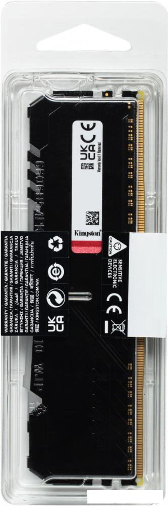 Оперативная память Kingston FURY Beast RGB 16ГБ DDR4 3600 МГц KF436C18BB2A/16