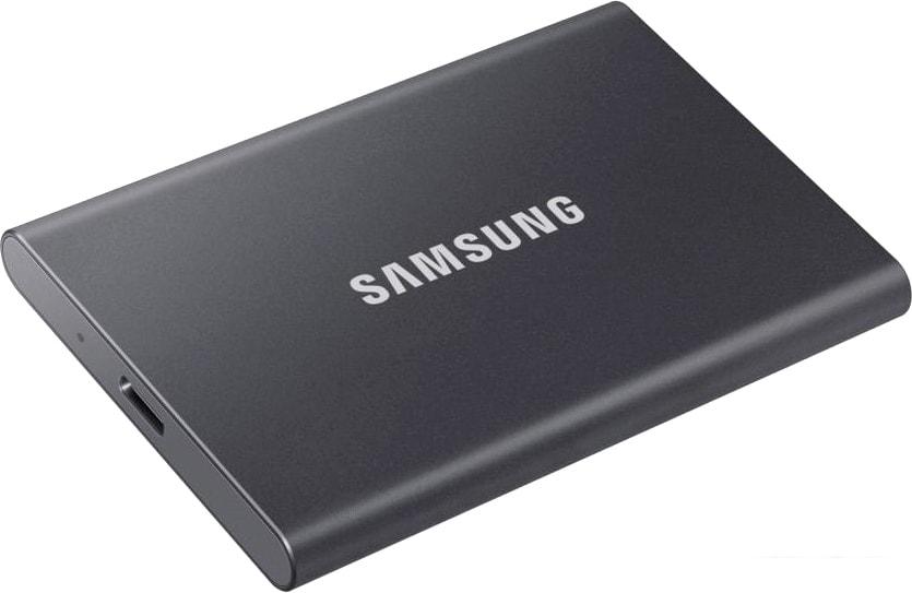 Внешний накопитель Samsung T7 500GB (серый)