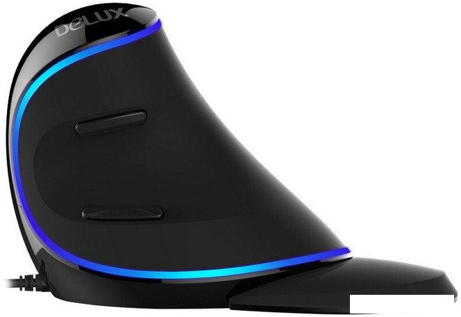 Вертикальная мышь Delux M618 Plus