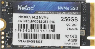 SSD Netac NV30ES 256GB NT01NV30ES-256-E4X