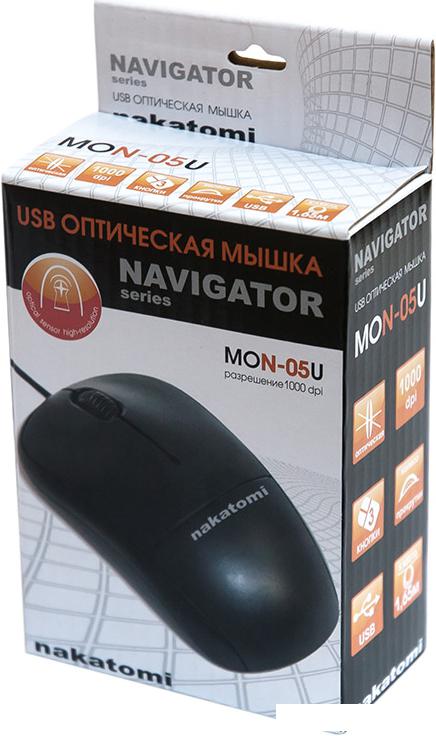 Мышь Nakatomi MON-05U