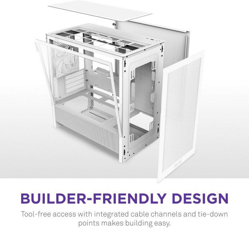 Корпус NZXT H3 Flow CC-H31FW-01